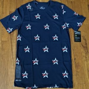 Nike dri-fit "Stars & Logo" Tee
